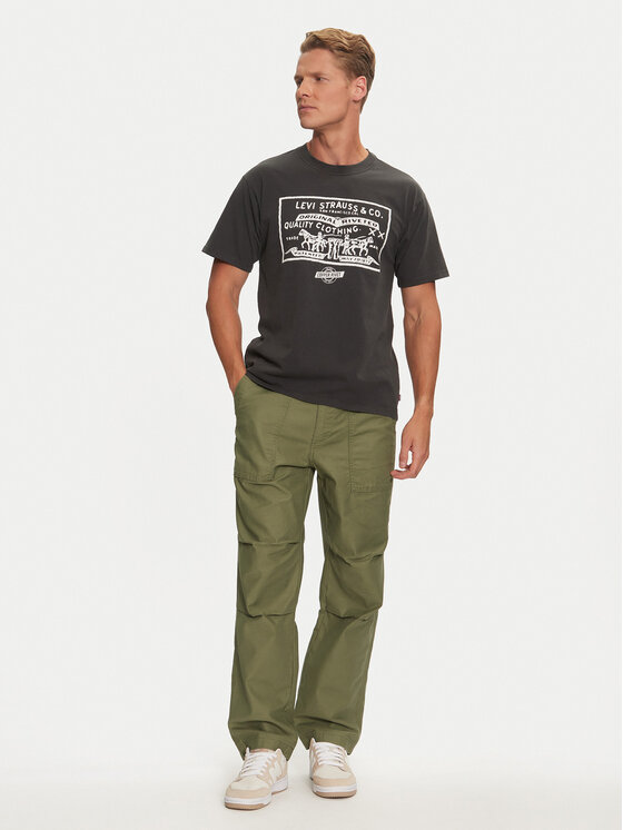 Levi's® Levi's® Póló Vintage Graphic 87373-0144 Fekete Relaxed Fit