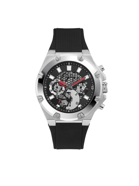 Guess Guess Hodinky Third Gear GW0334G1 Černá
