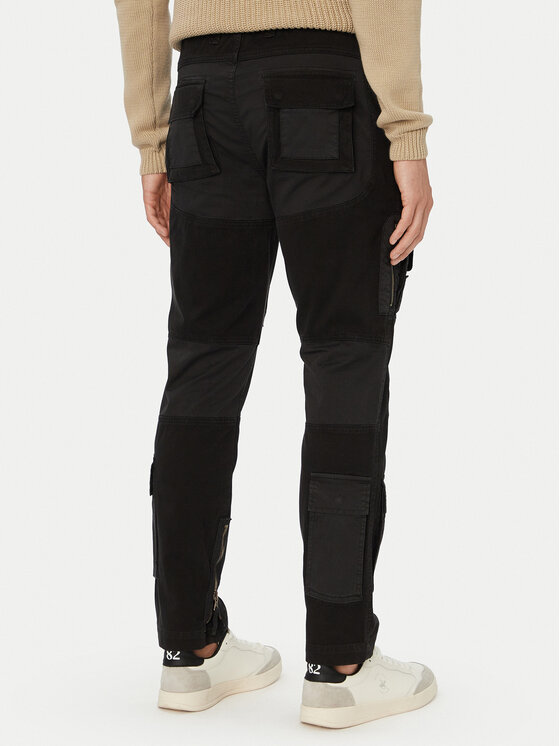 Aeronautica Militare Aeronautica Militare Pantaloni cargo 262PA1664UCT04241 Nero Regular Fit