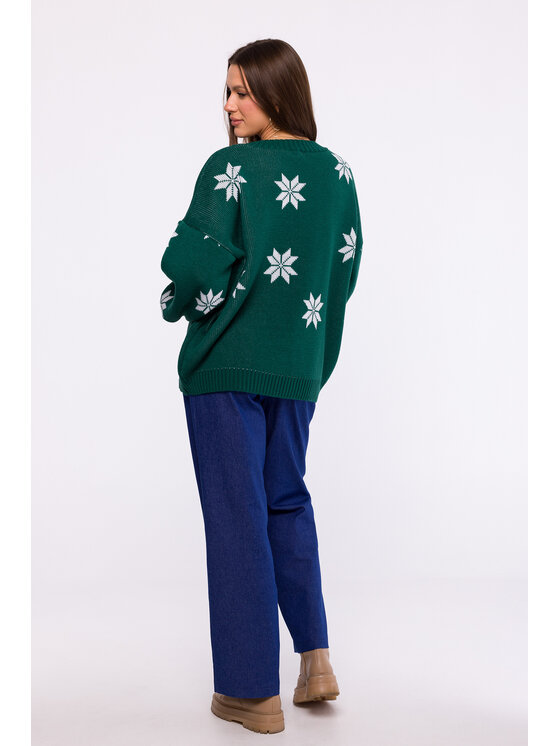 Made of Emotion Made of Emotion Maglione MXS10 Verde Comfort Fit
