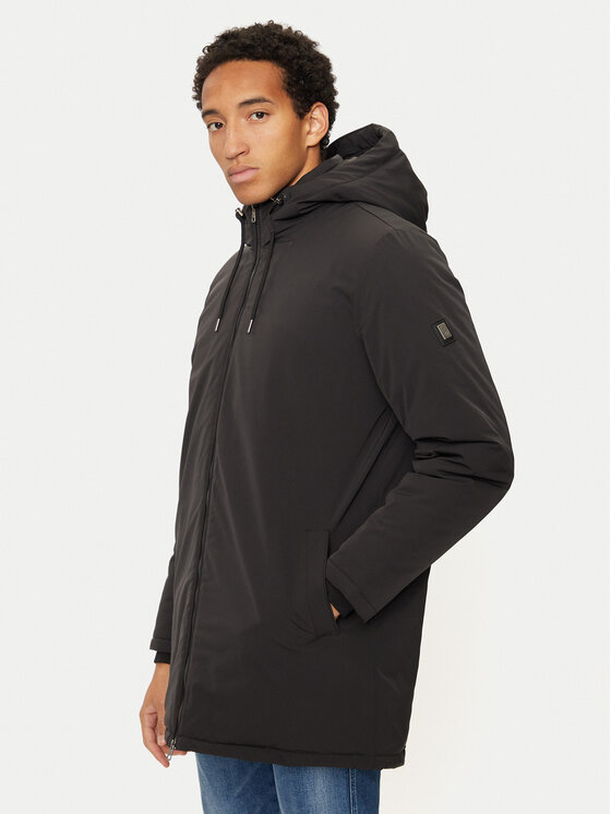 U.S. Polo Assn. Parka MUP3602 Melns Regular Fit