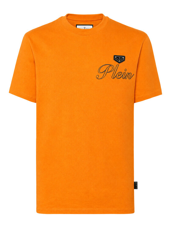 PHILIPP PLEIN PHILIPP PLEIN Tričko 31678 Oranžová Regular Fit