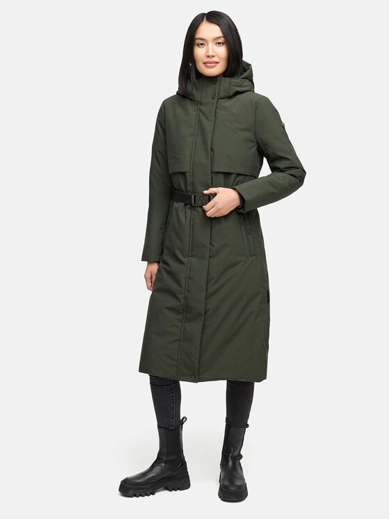 Navahoo Navahoo Kurtka zimowa Waldbummler Zielony Regular Fit
