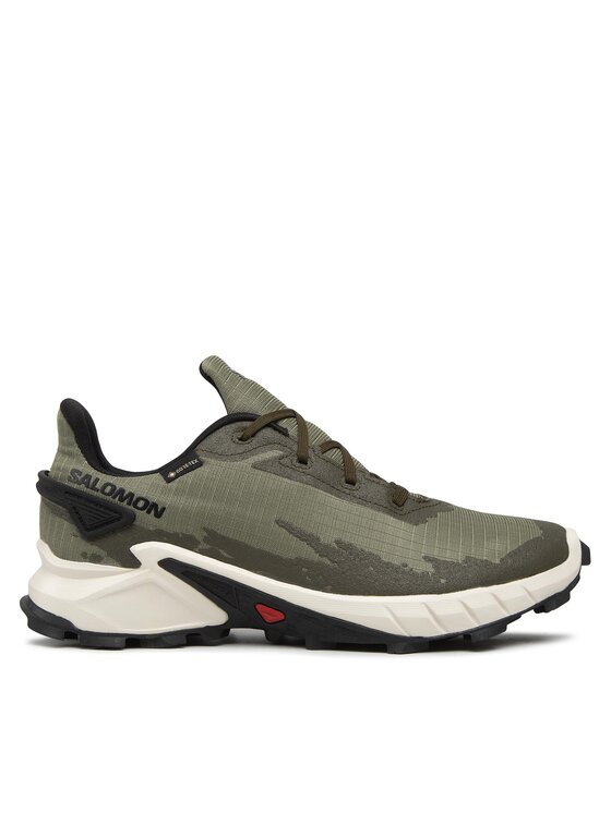 Salomon Salomon Bežecké topánky Alphacross 4 Gtx GORE-TEX 417230 26 V0 Zelená