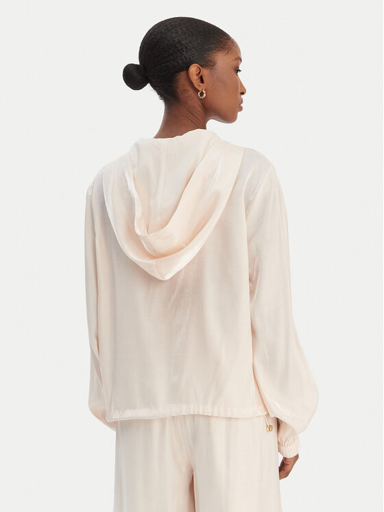 Liu Jo Sport Liu Jo Sport Džemperis ar kapuci TA6004 T322A Bēšs Regular Fit