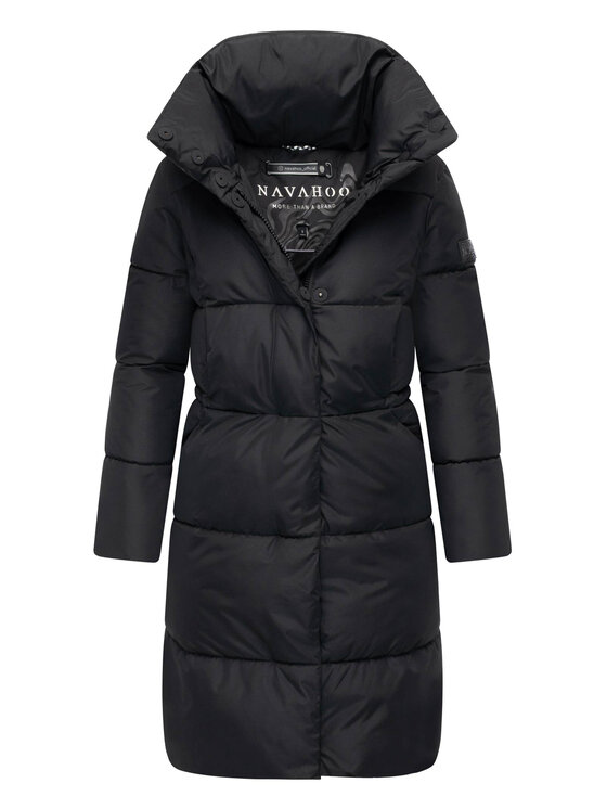 Navahoo Navahoo Kurtka zimowa Wolkenkuss Czarny Regular Fit