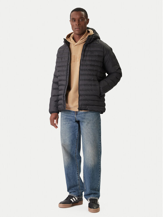 adidas adidas Demisezoninė striukė JX4117 Juoda Slim Fit