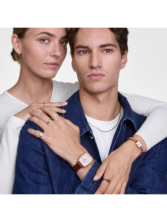 Daniel Wellington Daniel Wellington Hodinky DW00100816 Hnědá