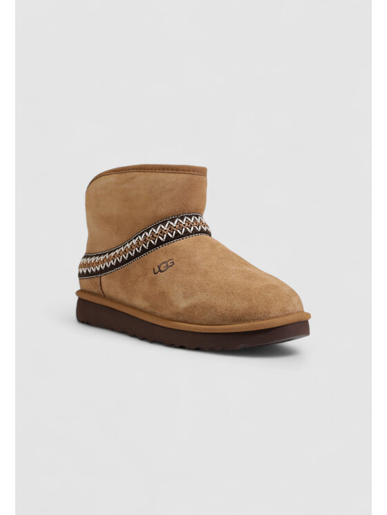 Ugg Ugg Botki CLASSIC MINI CRESCENT Beżowy