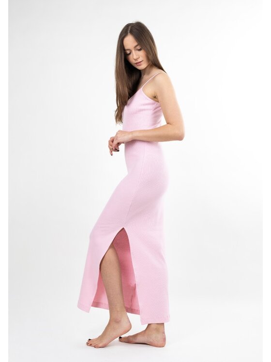 DKaren Sport DKaren Sport Sukienka codzienna SDK-K-P7 Różowy Classic Fit