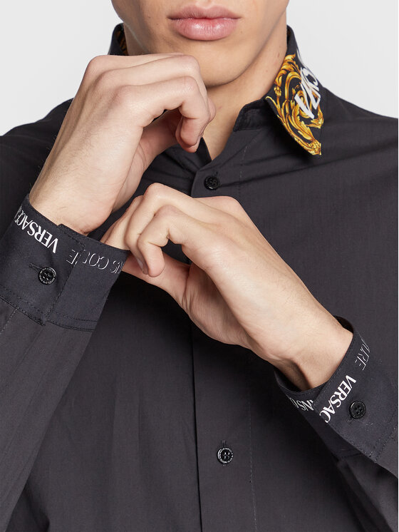 Versace Jeans Couture Versace Jeans Couture Сорочка 73GAL2SB Чорний Regular Fit
