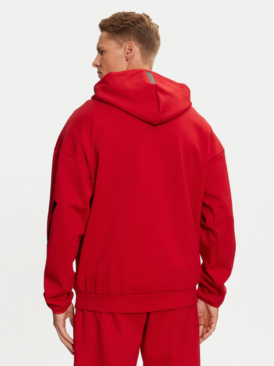 adidas adidas Pulóver Z.N.E. JF6540 Piros Regular Fit