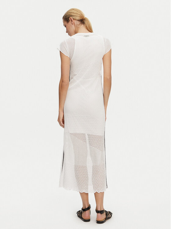 PINKO PINKO Suvekleit 104643 A2EB Z04 Valge Regular Fit
