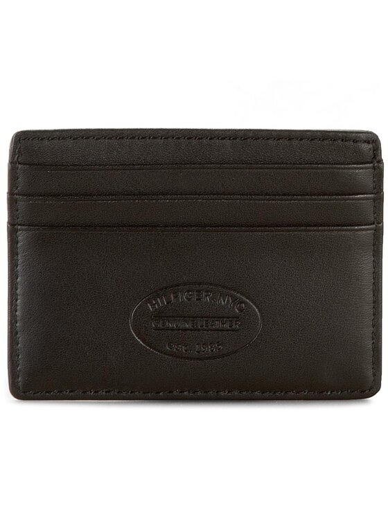 Tommy Hilfiger Tommy Hilfiger Bankkártya tartó Eton Cc Holder AM0AM00653 Fekete
