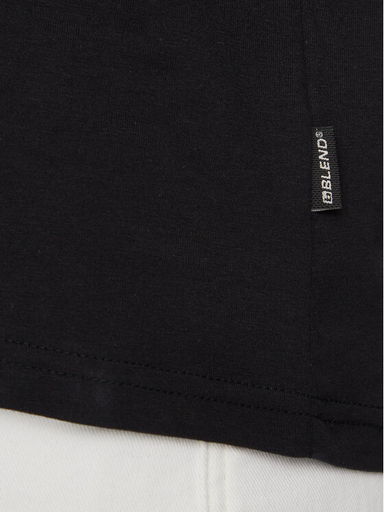 Blend Blend T-Shirt 20716831 Czarny Regular Fit