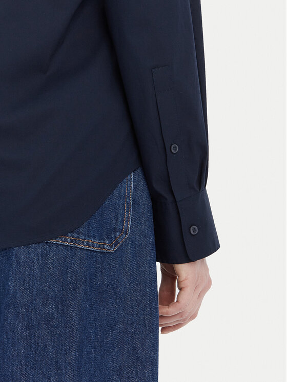 Tommy Hilfiger Tommy Hilfiger Ing WW0WW43577 Sötétkék Regular Fit