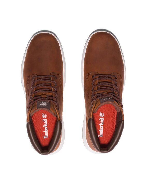 Timberland Timberland Kotníková obuv Maple Grove Lthr Chk TB0A297Q3581 Hnědá