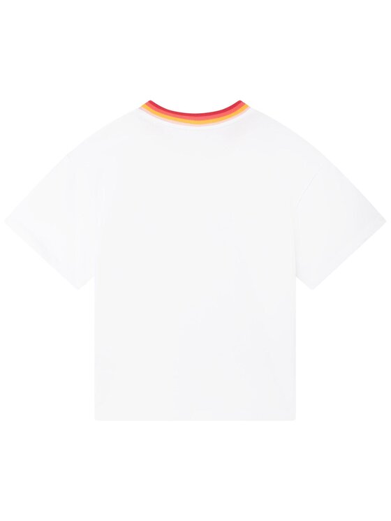 T-shirt K15630 S Bianco Regular Fit