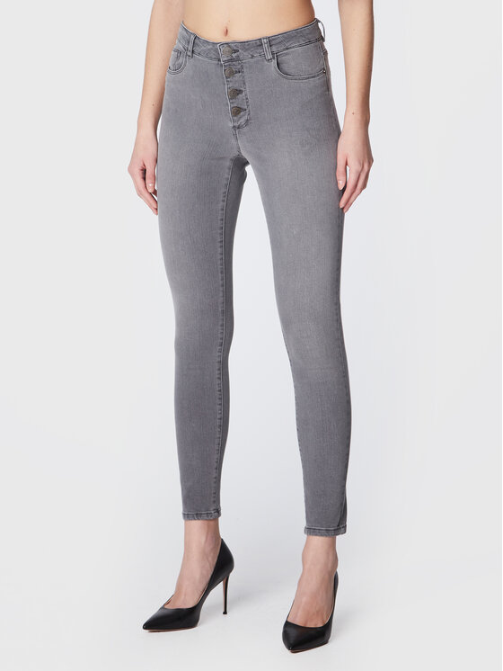 NAF NAF Džinsai Armand DNP3Z Pilka Slim Fit