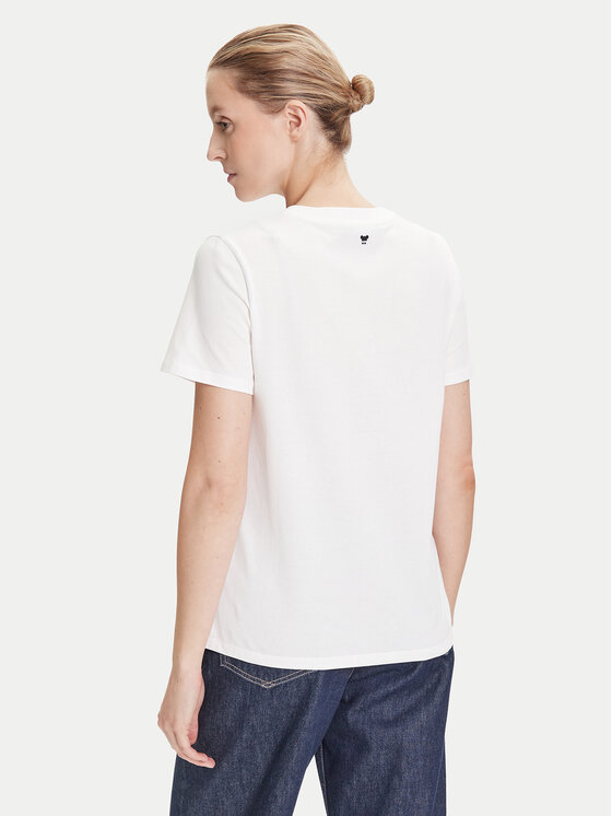 Weekend Max Mara Weekend Max Mara T-shirt Guglia 2525976031 Bianco Regular Fit