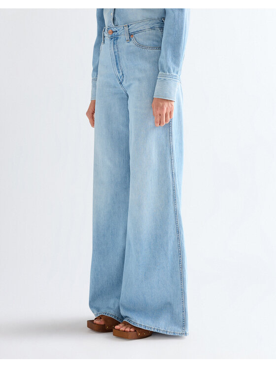 Wrangler Wrangler Jeansy CANYON Niebieski Loose Fit