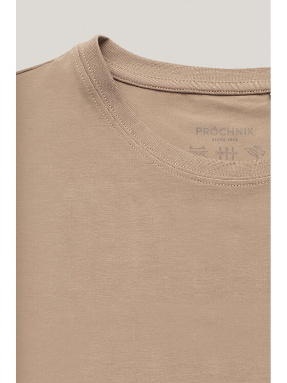 Próchnik Próchnik T-Shirt PM9 TS073126000018 Beżowy Regular Fit