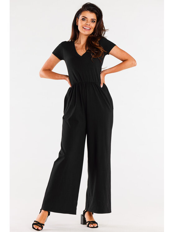 Infinite You Infinite You Kombinezon M293 Czarny Basic Fit