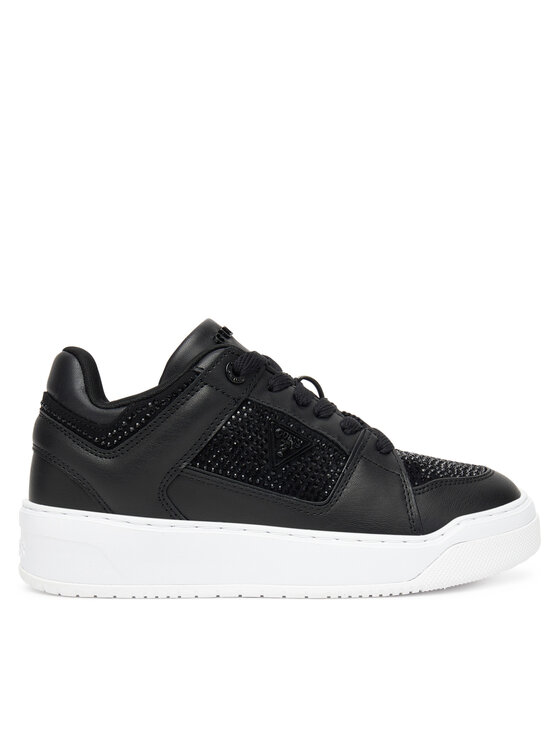 Sneakers Guess FLTDL2 LEA12 Negru