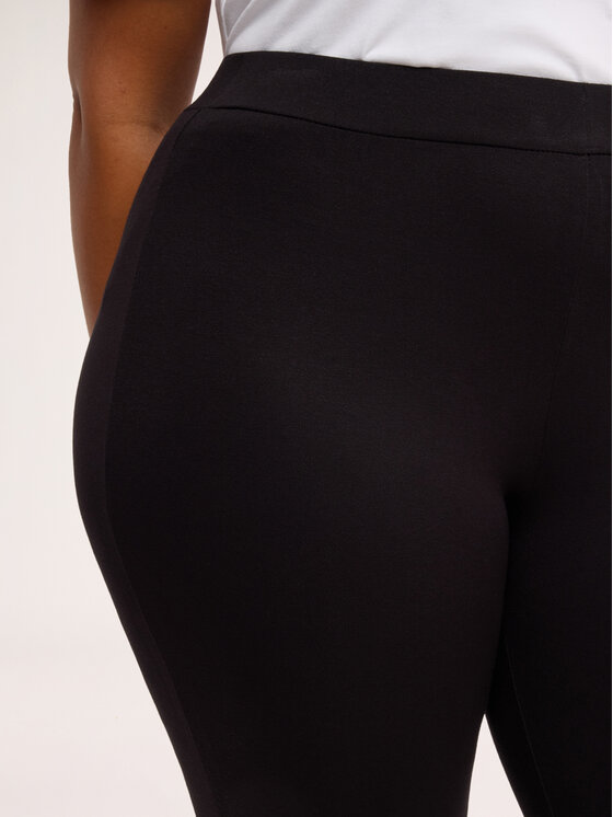 Fiorella Rubino Fiorella Rubino Spodnie materiałowe P887L002549N033 Czarny Skin Fit