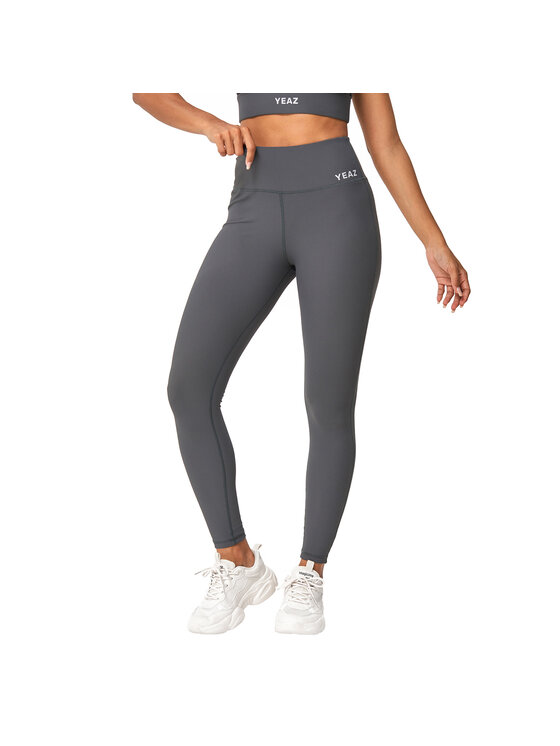 Yeaz Yeaz Legginsy VIBRANT Szary Slim Fit