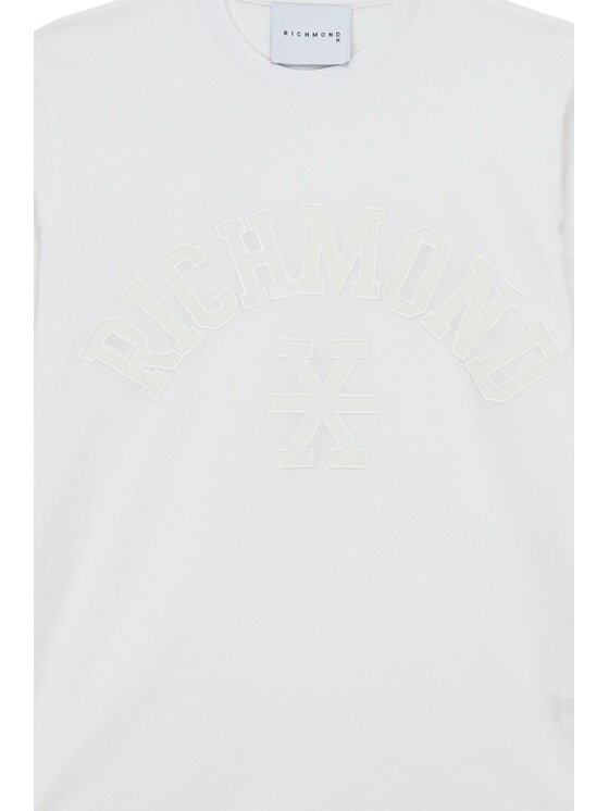 John Richmond John Richmond T-shirt q-roa-31441 Bianco Regular Fit