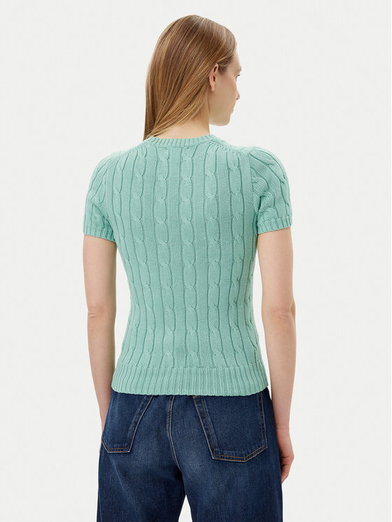 Polo Ralph Lauren Polo Ralph Lauren Sweater 211895379018 Zöld Slim Fit