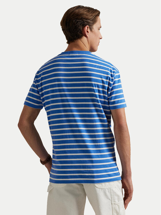 Polo Ralph Lauren Polo Ralph Lauren Majica 710938134006 Modra Slim Fit