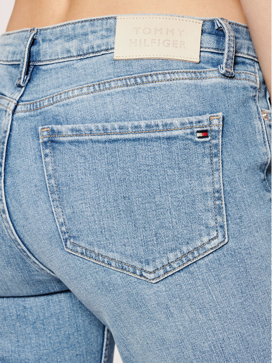 Tommy Hilfiger Tommy Hilfiger Džinsai Rome WW0WW30211 Mėlyna Straight Leg