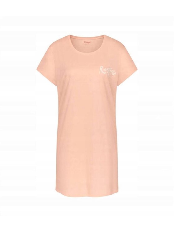 Triumph Triumph Koszula nocna Nightdresses NDK Pomarańczowy Regular Fit