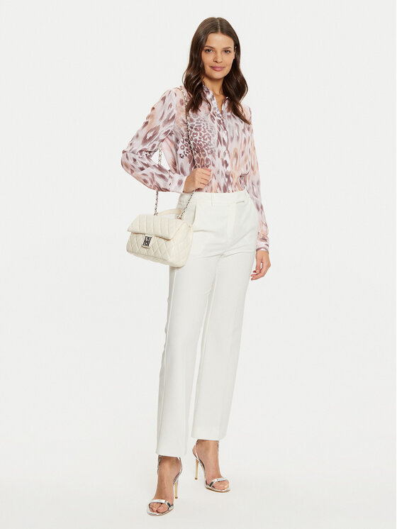 Guess Guess Риза W4BH56 WGLA2 Розов Comfort Fit