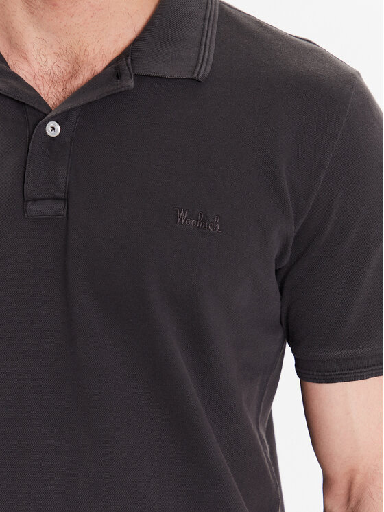 Woolrich Polo Macknack CFWOPO0035MRUT1483 Μαύρο Regular Fit | Modivo.gr