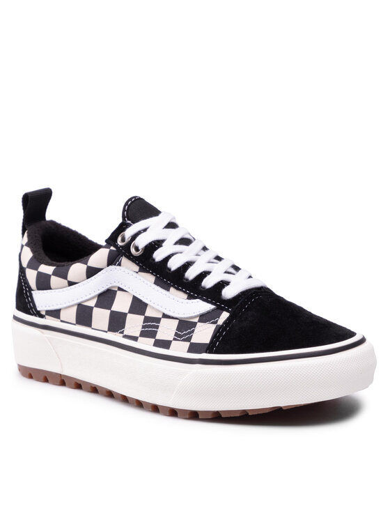 Checkered platform vans uk on sale