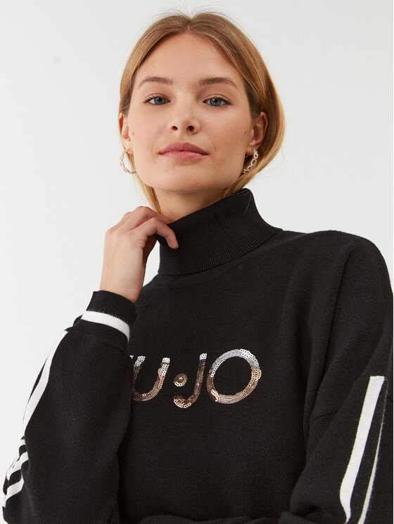 Liu Jo Liu Jo Golfas TF3215 MA63M Juoda Regular Fit