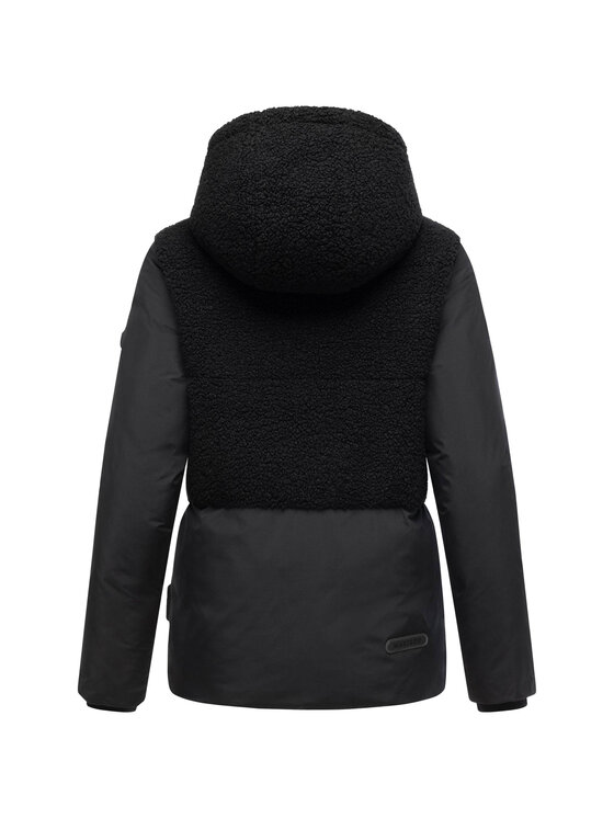 Marikoo Marikoo Kurtka zimowa Sheeta Czarny Regular Fit