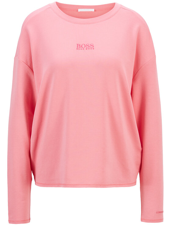 BOSS Boss Blusa C_Elina_Active 50456738 Rosa Relaxed Fit