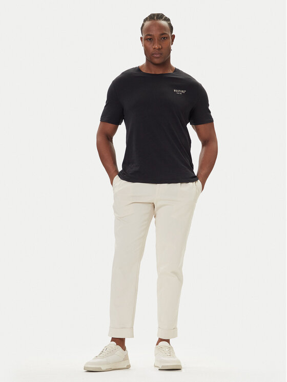 Mustang Mustang T-shirt Austin 1016857 Crna Regular Fit