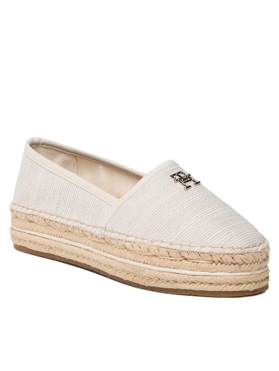 Tommy Hilfiger Tommy Hilfiger Espadrillid Th Woven Espadrille FW0FW07343 Beež