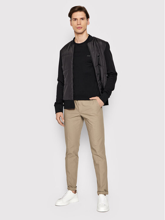 BOSS Boss Футболка Thompson 01 50468347 Чорний Regular Fit