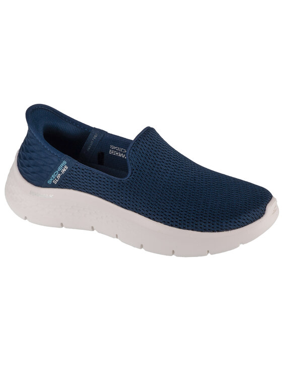 Skechers Skechers Sneakersy Skechers Slip-Ins: GO WALK Flex - Relish Granatowy