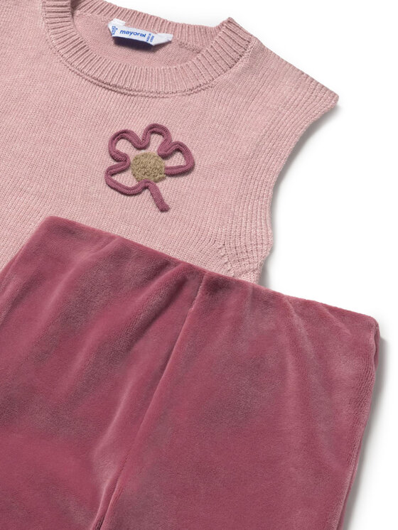 Mayoral Mayoral Kinderset 2596 Rosa Regular Fit