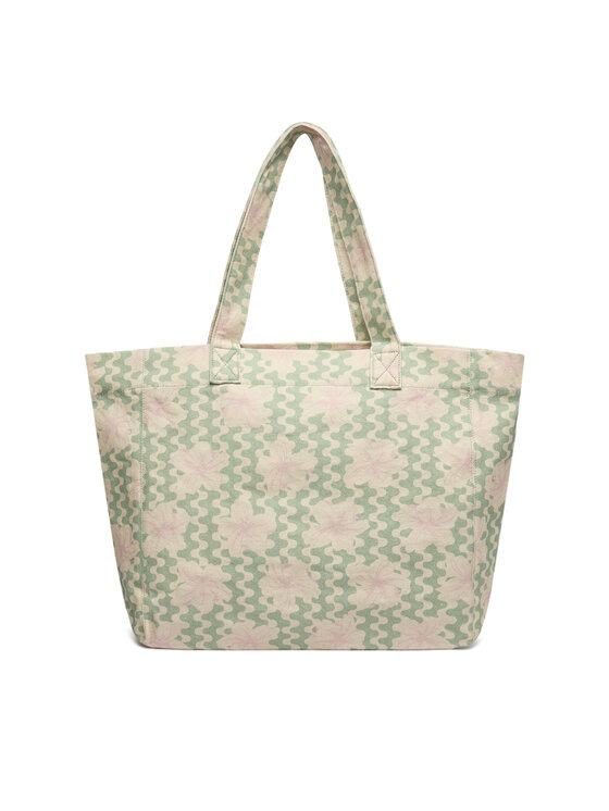 Roxy Roxy Torebka Anti Bad Vibes Printed ERJBT03406 Zielony
