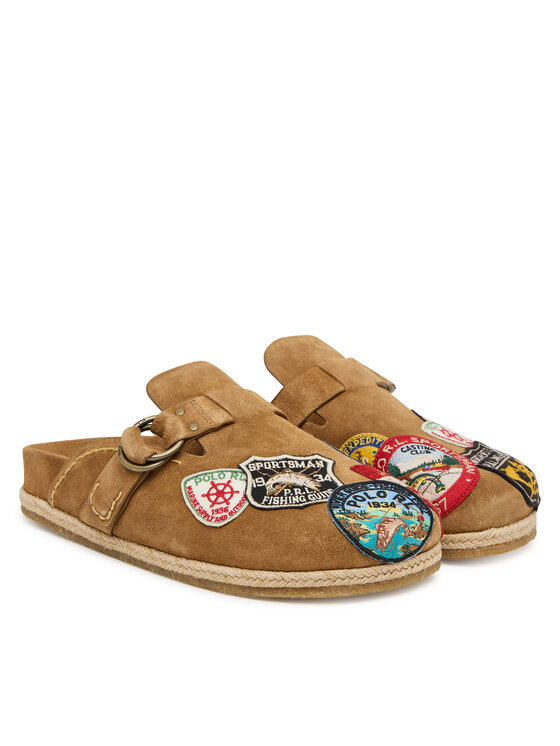 Polo Ralph Lauren Polo Ralph Lauren Šlepetės 803974113001 Ruda