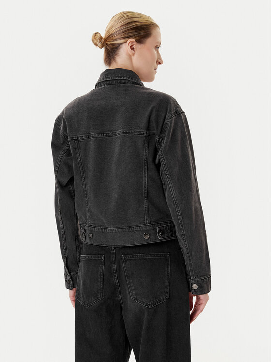 DKNY DKNY Τζιν μπουφάν P5GCYC72 Γκρι Regular Fit
