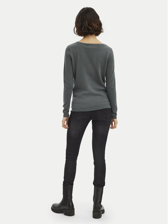Vero Moda Vero Moda Pulover Care 10136644 Zelena Regular Fit